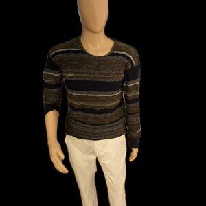 Brown/Grey/Khaki Sweater Banana Republic Large Heritage Collection